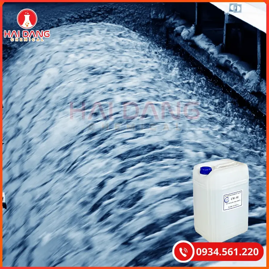 Khử Màu Nước CW-01 Trung Quốc 30kg/can Tại Quảng Ninh