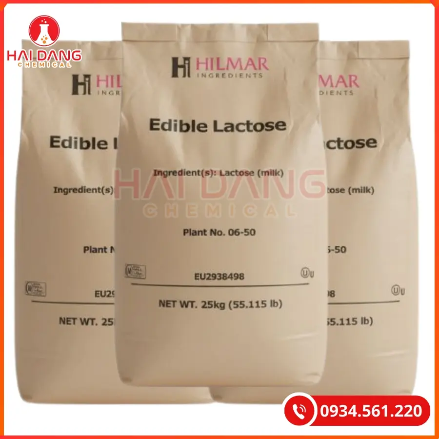 Edible Lactose 25kg/bao Tại Quảng Ninh