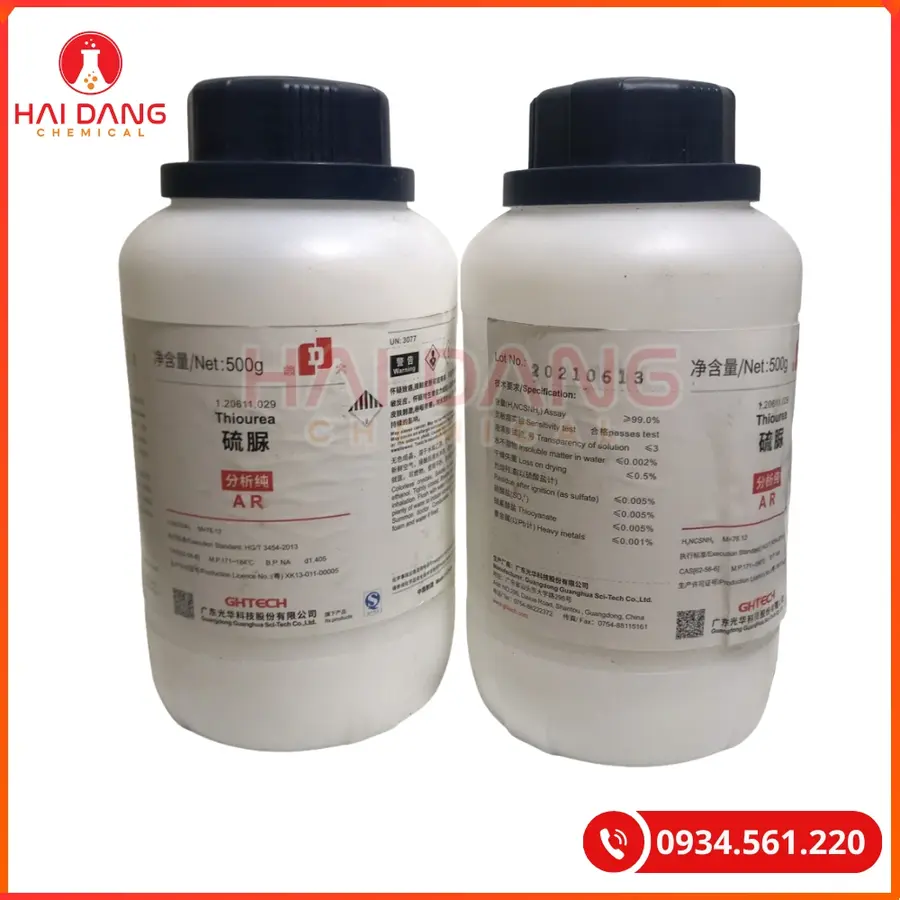 Thiourea CH4N2S Ghtech 500g Tại Quảng Ninh