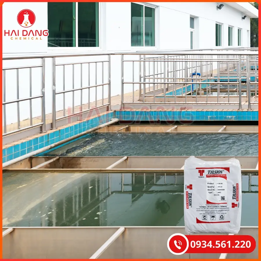 Cation Tulsion T40Na Ấn Độ 25 lít/bao Tại Quảng Ninh
