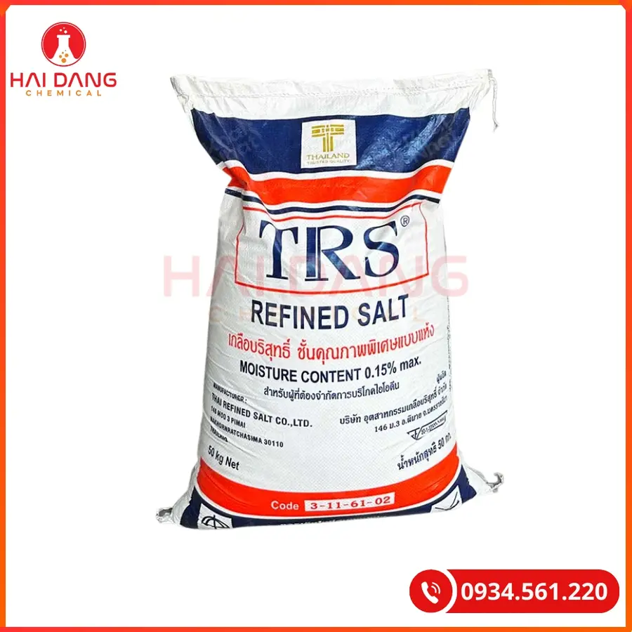 Sodium Chloride Thái Lan 50Kg Tại Quảng Ninh