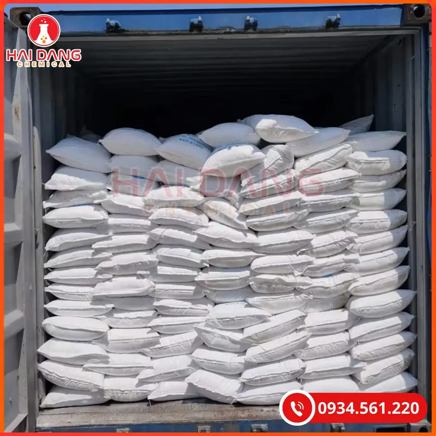 Soda Ash Light 99% Na2CO3 40kg/bao Tại Quảng Ninh