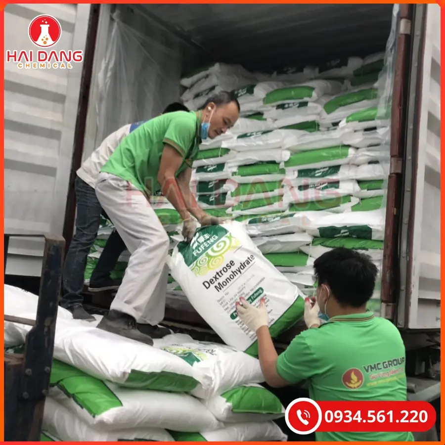 Đường Dextrose Mono 25kg/bao Trung Quốc Tại Quảng Ninh