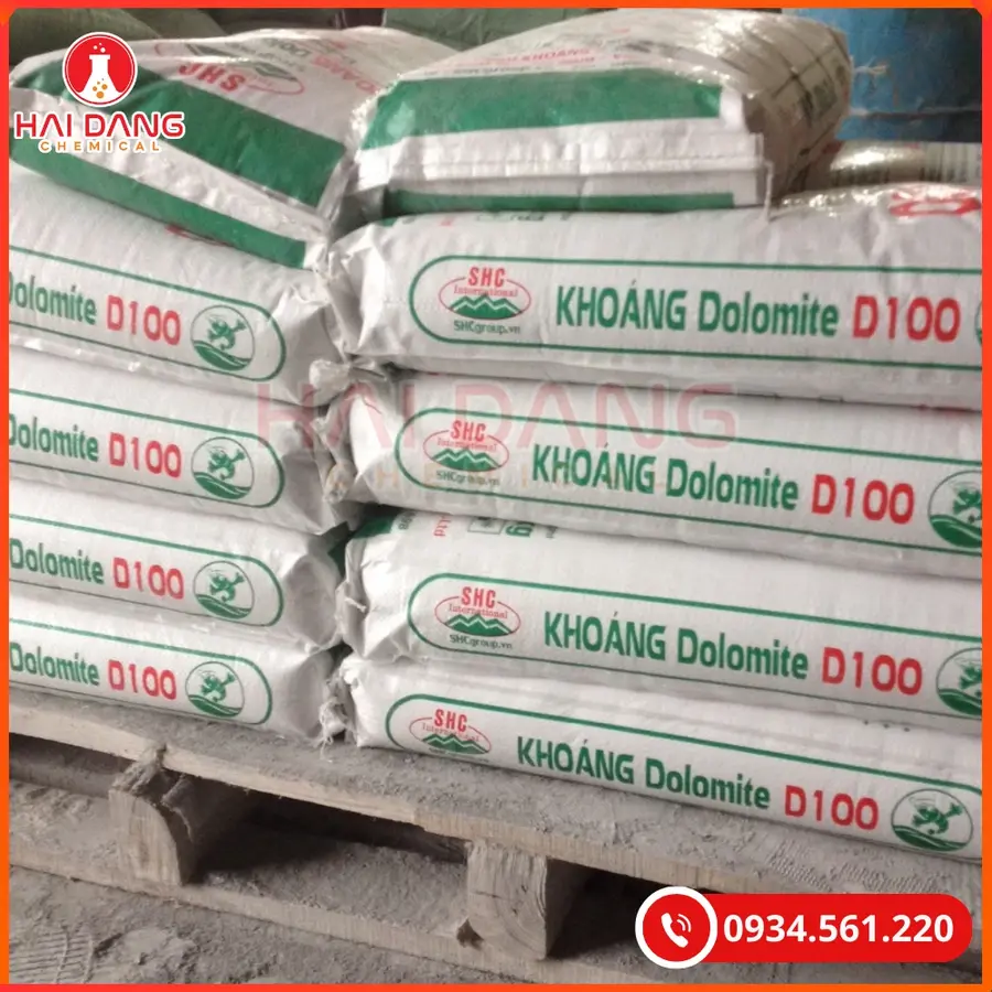 Khoáng Dolomit 25kg/bao Tại Quảng Ninh