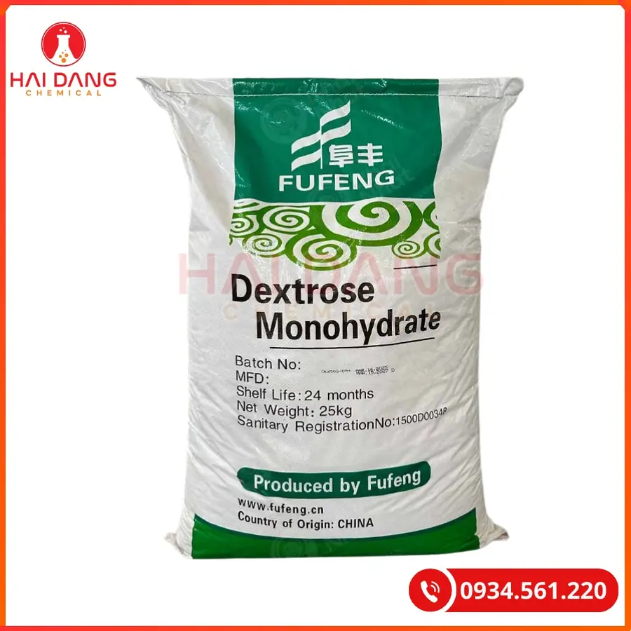 Đường Dextrose Mono 25kg/bao Trung Quốc Tại Quảng Ninh