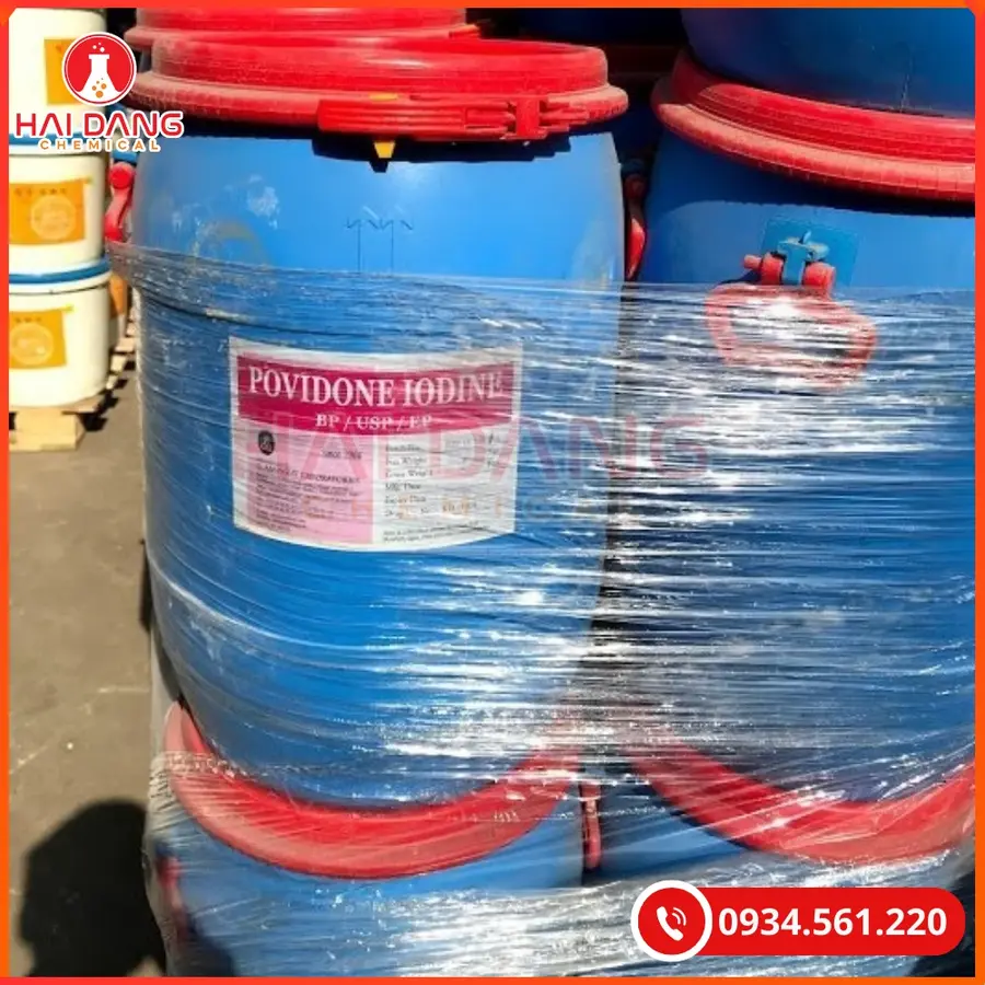 Pvp Iodine 25kg/thùng Amparey Tại Quảng Ninh