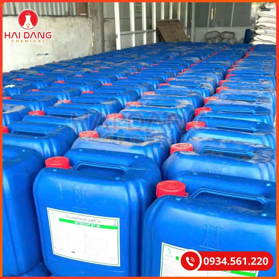 Oxy Già Hydrogen Peroxide H2O2 Thái Lan Tại Quảng Ninh