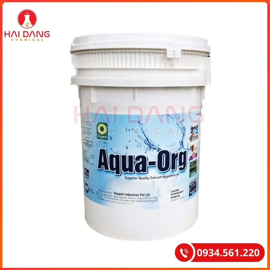 Aqua Org Ấn Độ 45kg/thùng Ca(ClO)2 Tại Quảng Ninh