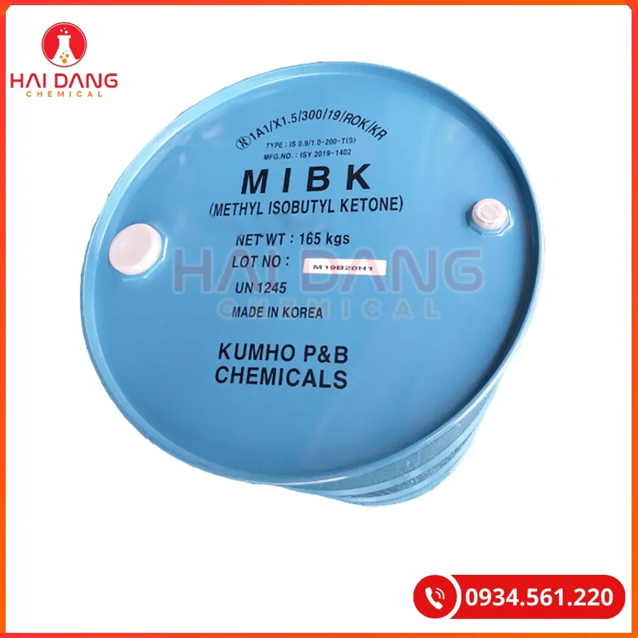 Methyl Isobutyl Ketone (MIBK) Hàn Quốc Tại Quảng Ninh