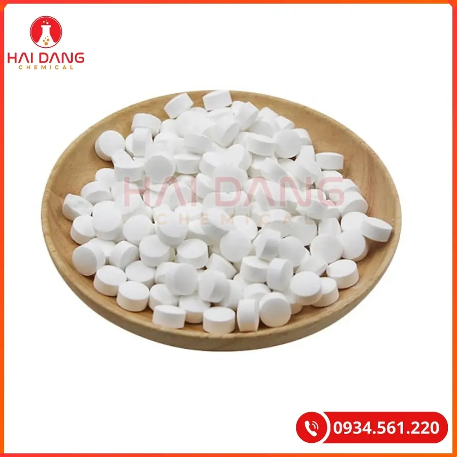 TCCA Viên 2g C3Cl3N3O3 5kg/xô Tại Quảng Ninh