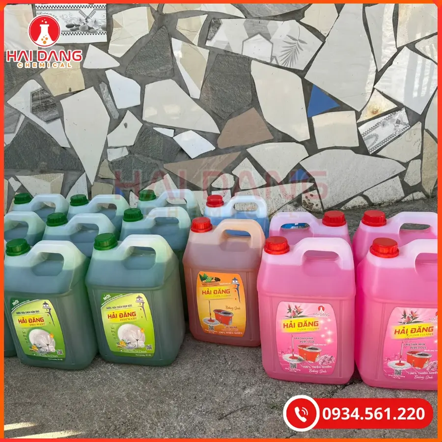 Nước Lau Sàn Hải Đăng Hương Quế Việt Nam Can 10L Tại Quảng Ninh