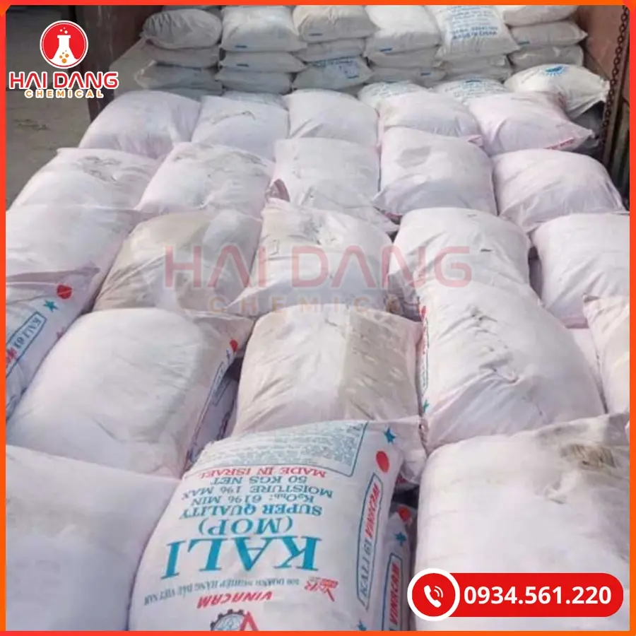 Kali Clorua KCL Isarel 50kg/bao Tại Quảng Ninh