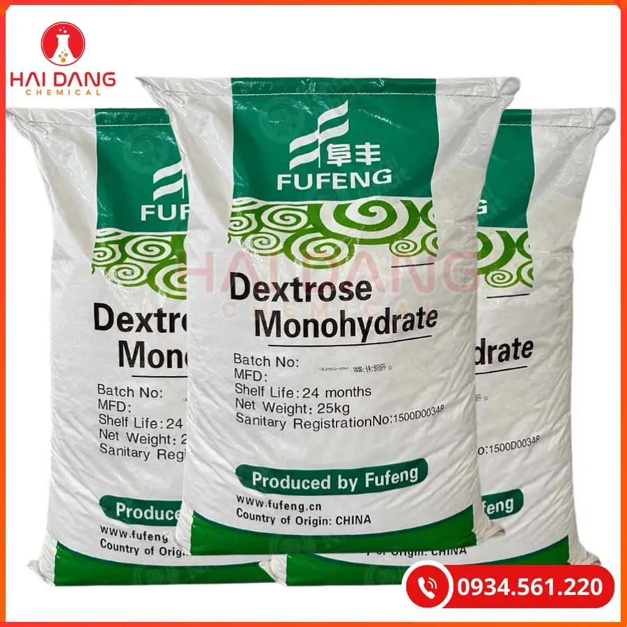 Đường Dextrose Mono 25kg/bao Trung Quốc Tại Quảng Ninh