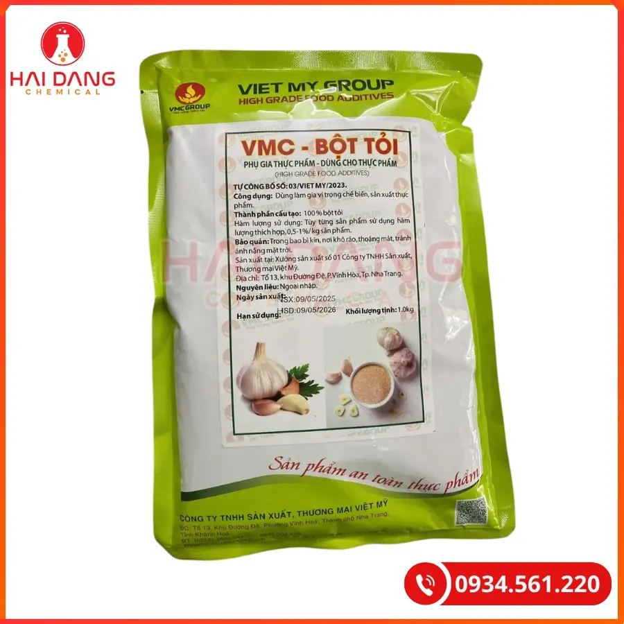 Bột Tỏi Vmc 1kg/túi Tại Quảng Ninh