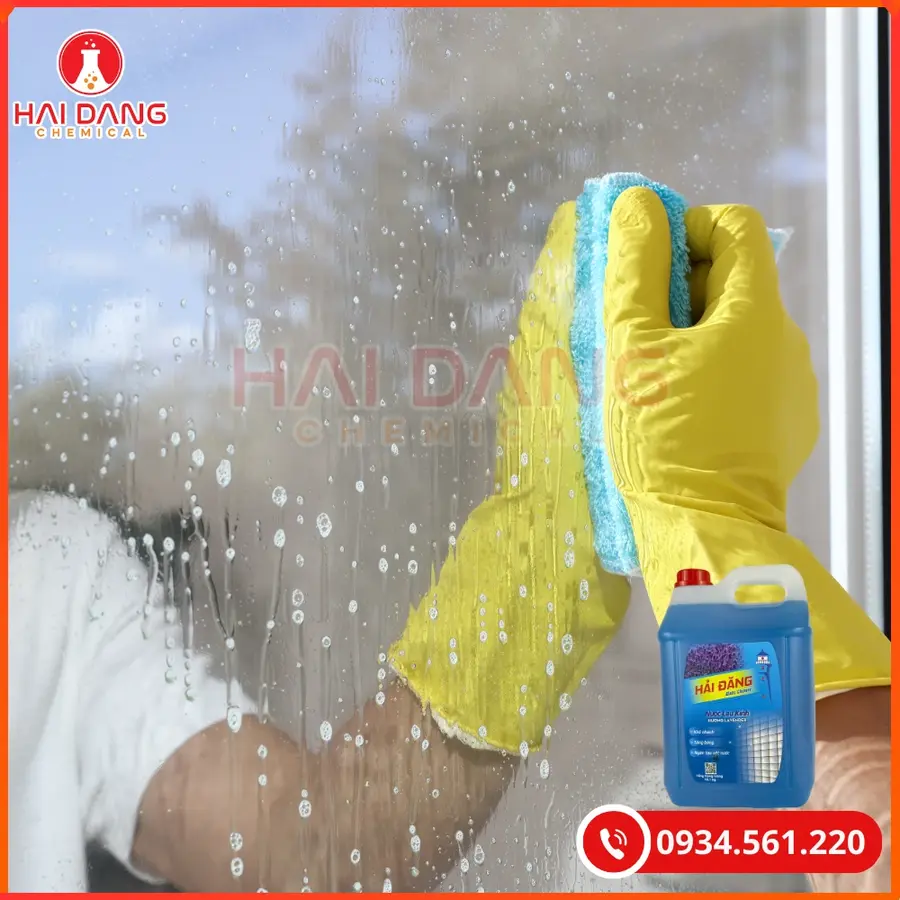 Nước Lau Kính Hương Lavender Hải Đăng Can 10L Tại Quảng Ninh