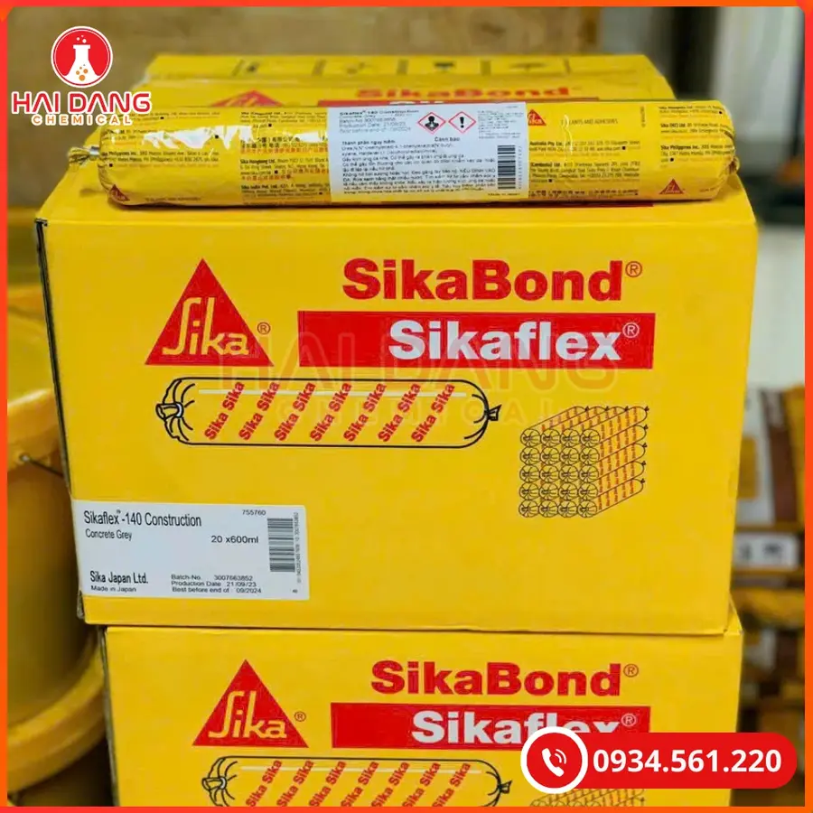 SIKAFLEX CONSTRUCTION 600ml/xúc xích, 20 xúc xích/thùng Tại Quảng Ninh