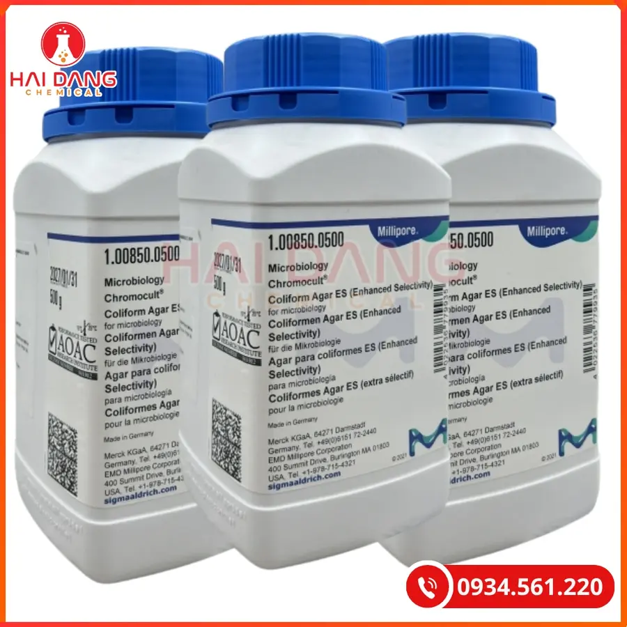 Coliform Agar ES (Enhanced Selectivity) Merck 500g Tại Quảng Ninh