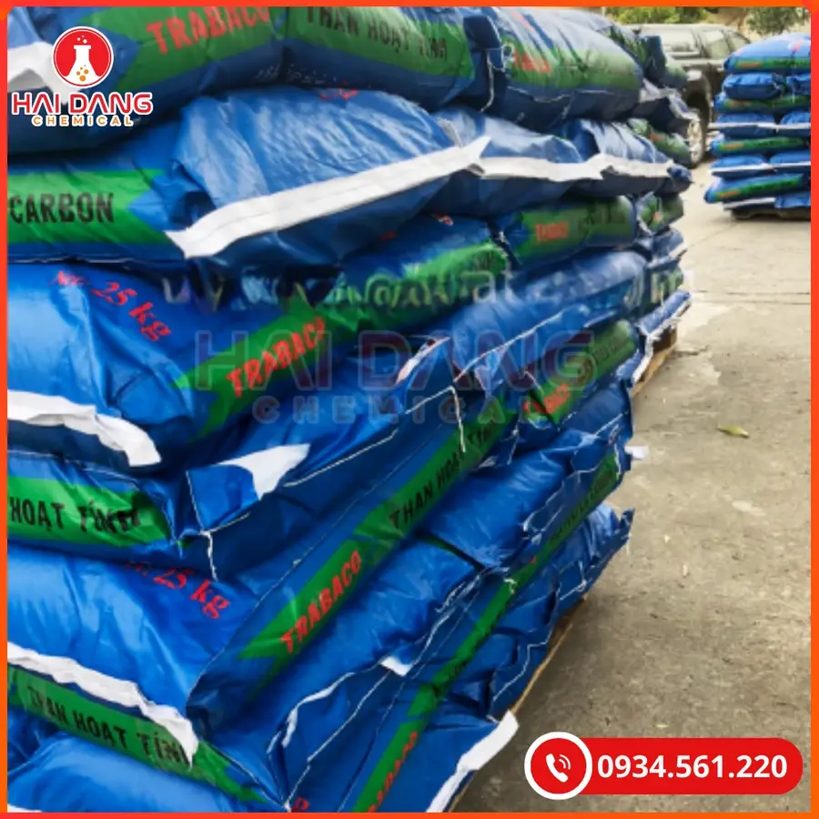 Than hoạt tính TB3 Việt Nam 25kg/bao Tại Quảng Ninh