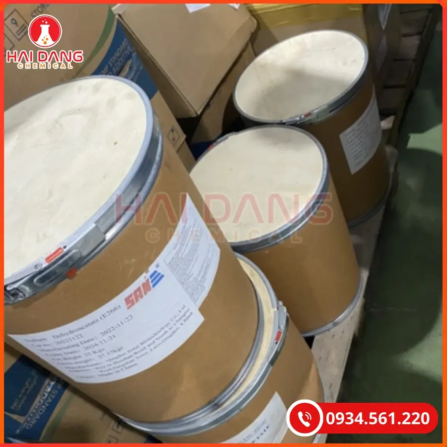 Sodium Dehydroacetate E266 25kg/thùng Trung Quốc Tại Quảng Ninh