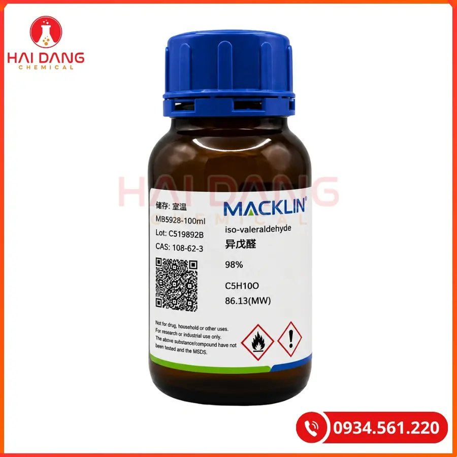 iso-Valeraldehyde (C5H10O) Macklin 250ml Tại Quảng Ninh