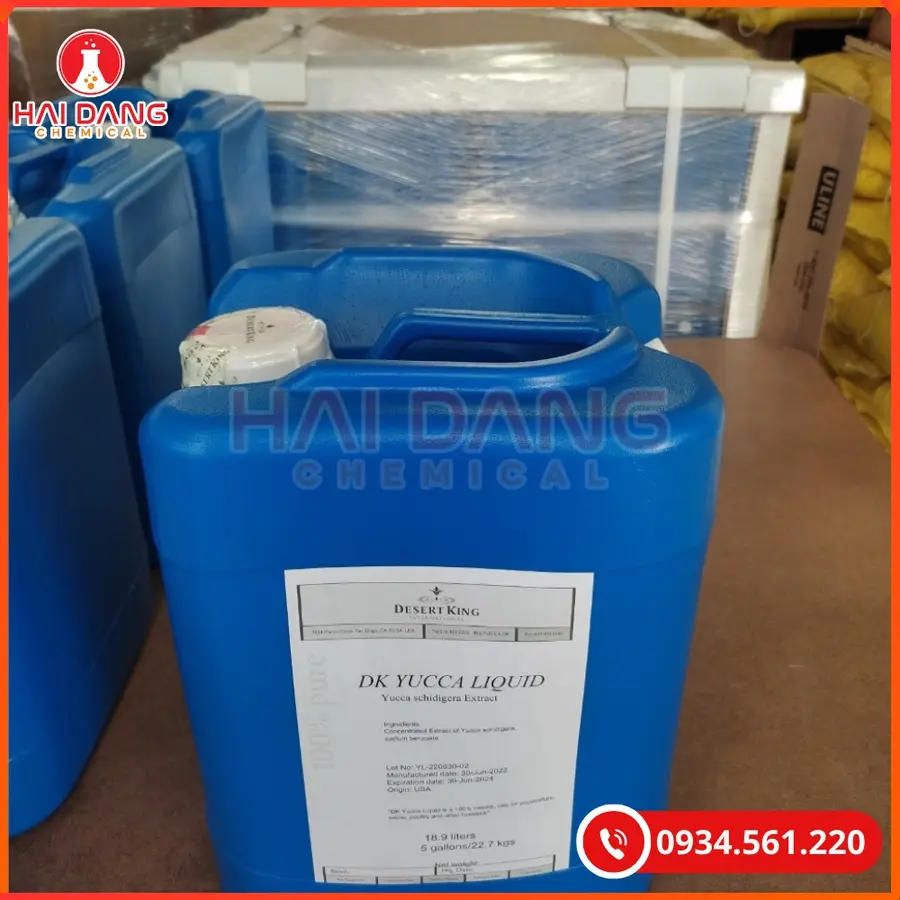 Yucca Schidigera Liquid Thùng 22,5kg Tại Quảng Ninh