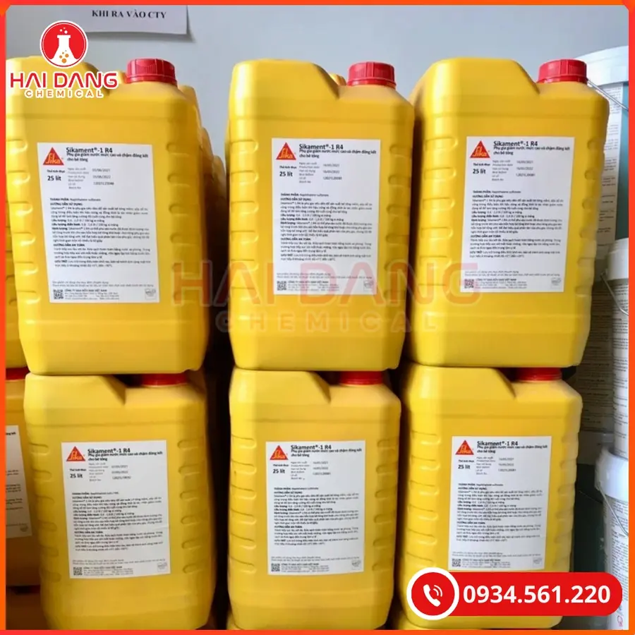 SIKAMENT R4 Thùng 5/25/200 lít Tại Quảng Ninh