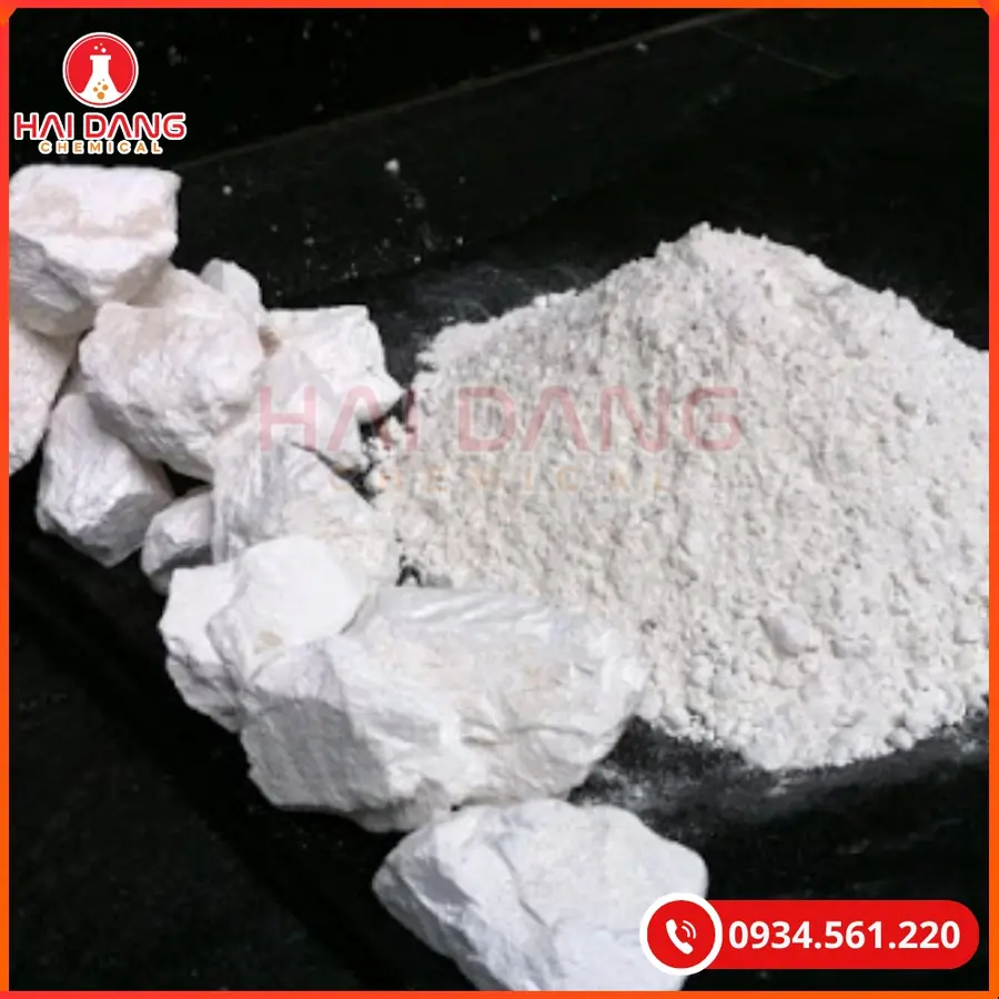 Vôi CaCO3 25kg/bao Tại Quảng Ninh
