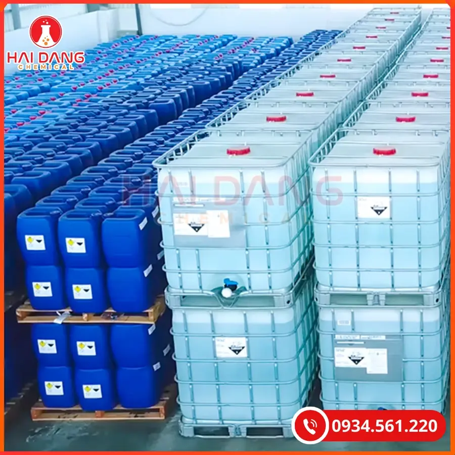 Javen NaClO 7-12% Việt Nam 30kg/can Tại Quảng Ninh