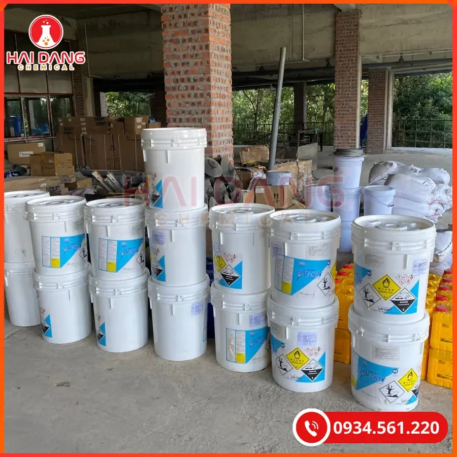 Chlorine Nankai 70% Nhật Bản 45kg/thùng Ca(ClO)2 Tại Quảng Ninh