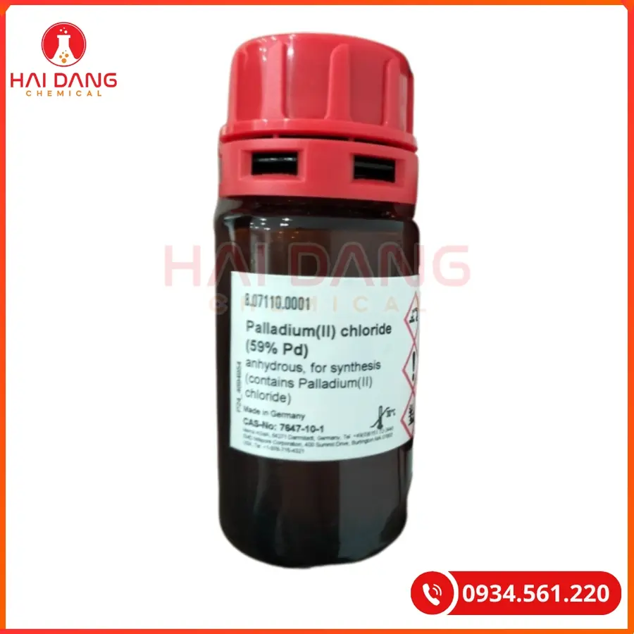 Palladium(II) chloride  PdCl2 Sigma 1g Tại Quảng Ninh