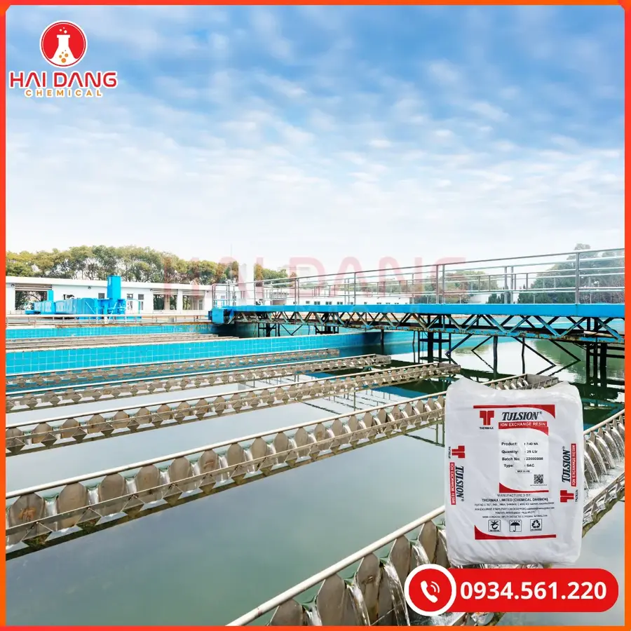 Cation Tulsion T40Na Ấn Độ 25 lít/bao Tại Quảng Ninh
