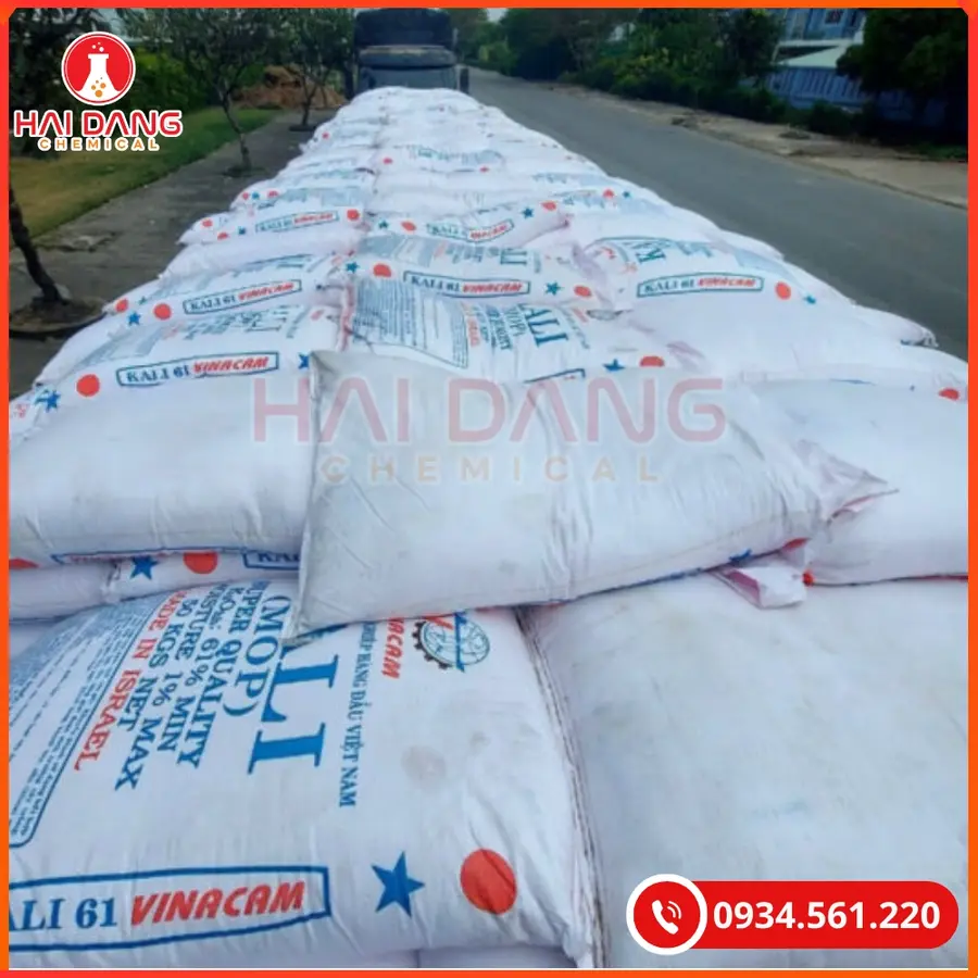 Kali Clorua KCL Isarel 50kg/bao Tại Quảng Ninh