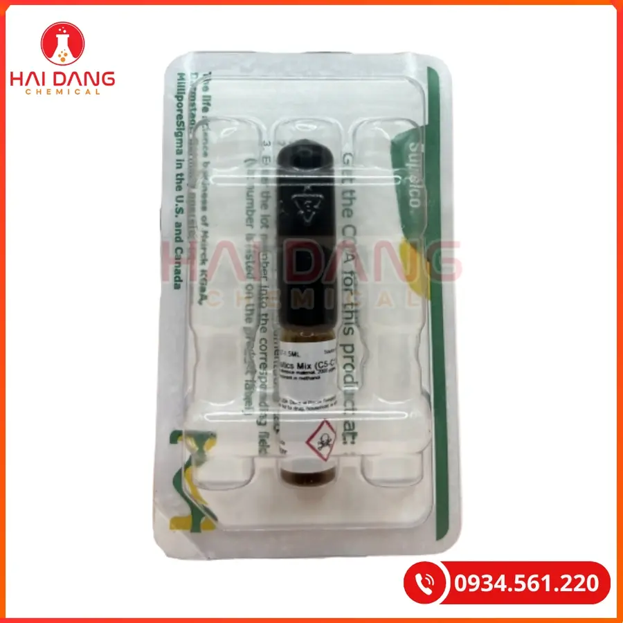 Dung dịch chuẩn hỗn hợp ALIPHATIC, C5-C12, 2000PPM Sigma 1.5ml Tại Quảng Ninh