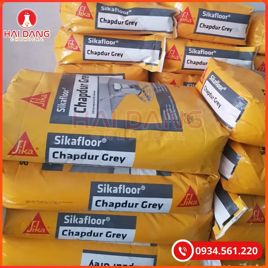 Sikafloor Chapdur Grey Bao 25kg Tại Quảng Ninh