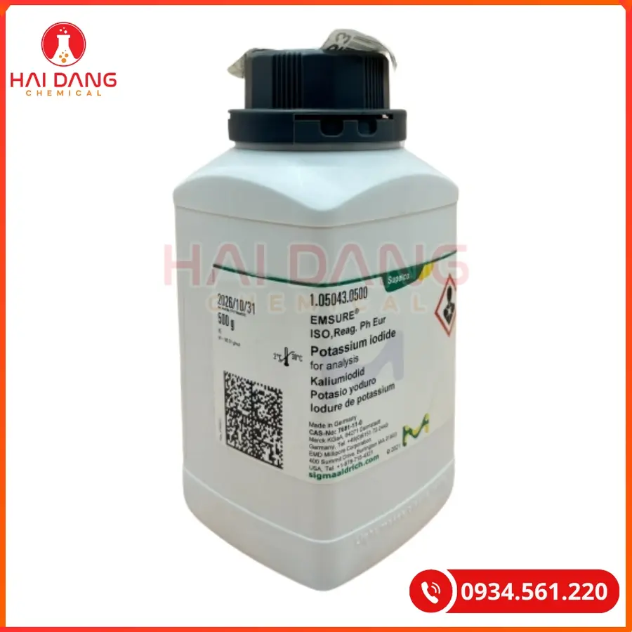 Potassium iodide Merck 500g Tại Quảng Ninh