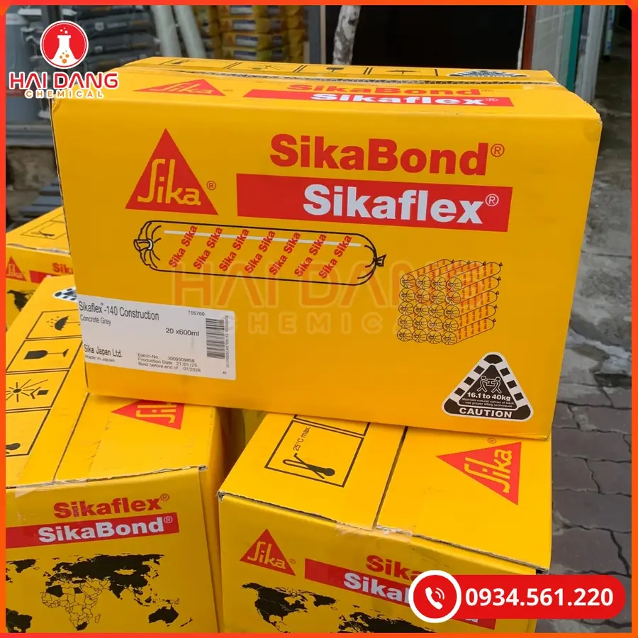 SIKAFLEX CONSTRUCTION 600ml/xúc xích, 20 xúc xích/thùng Tại Quảng Ninh