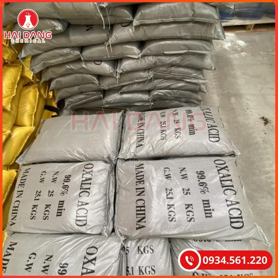 Acid Oxalic 25kg/bao 99% Tại Quảng Ninh