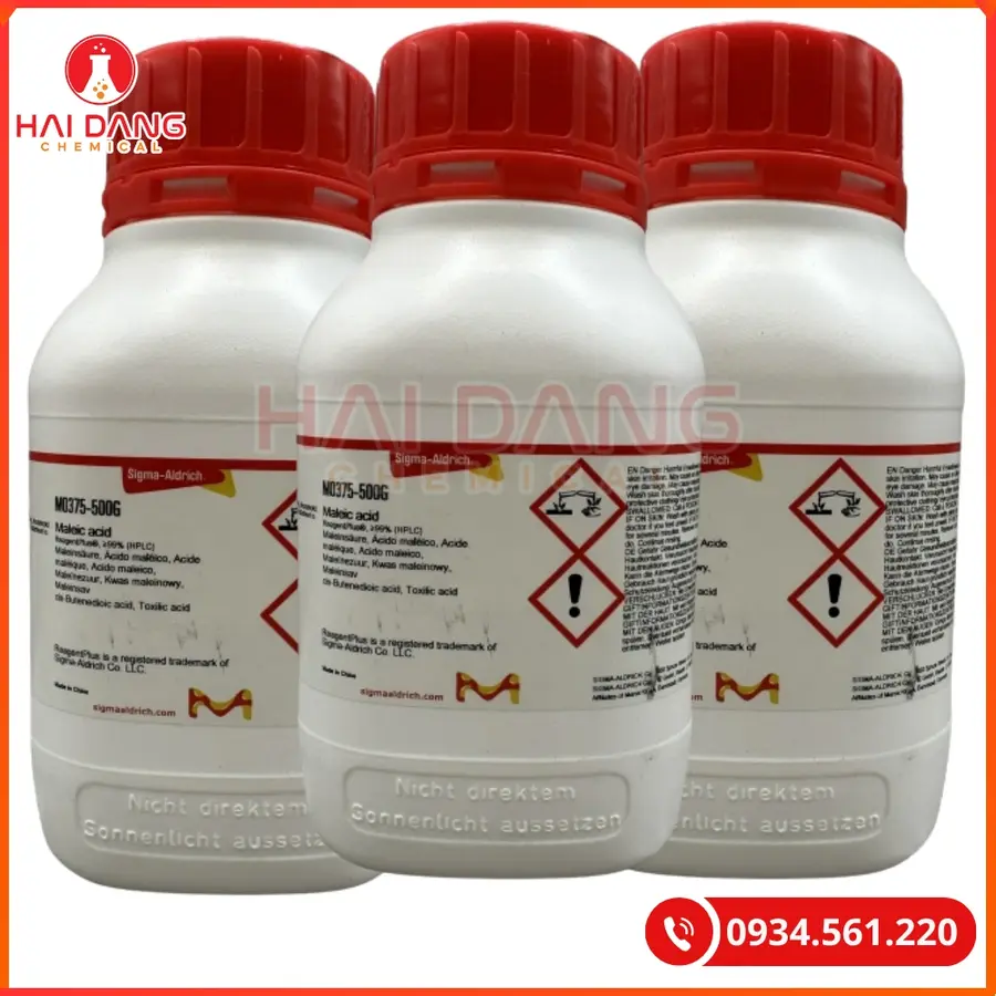 Maleic acid C4H4O4 Sigma 500g Tại Quảng Ninh