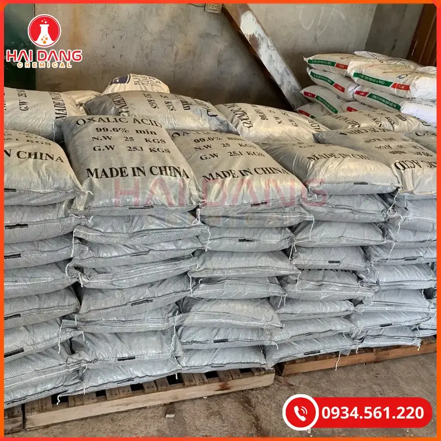 Acid Oxalic 99% 25kg/bao Tại Quảng Ninh