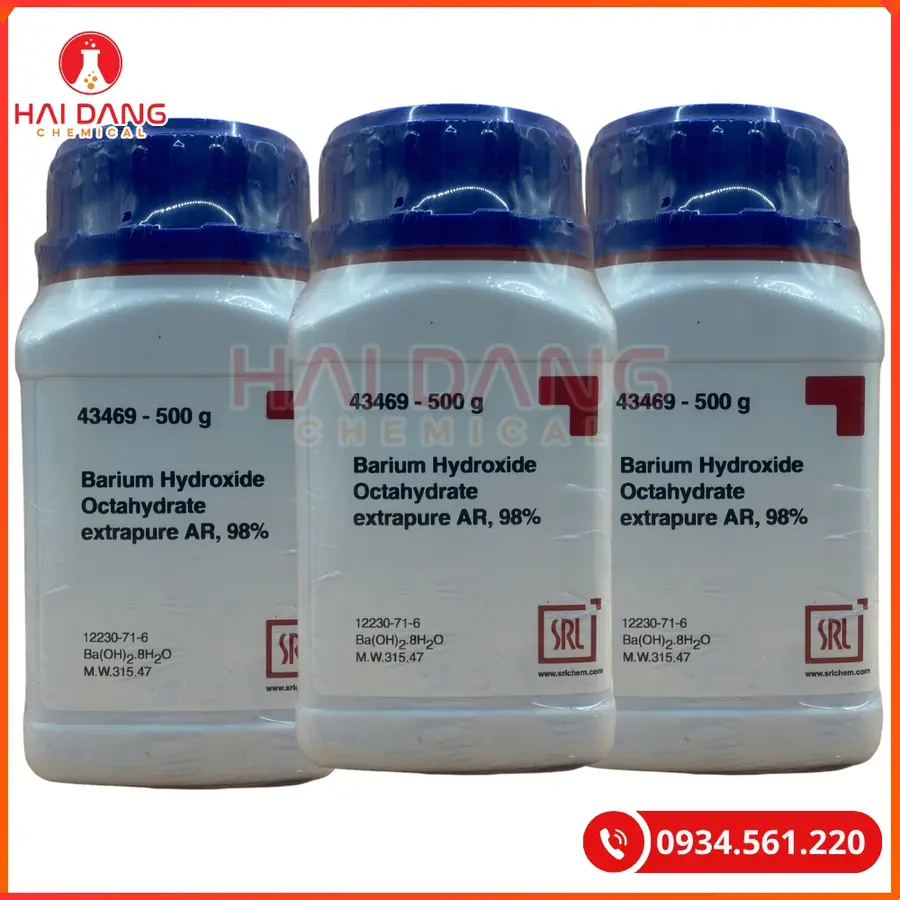 Zirconium oxychloride AR (octahydrate) ZrOCl₂·8H₂O Alpha chemika 100g Tại Quảng Ninh