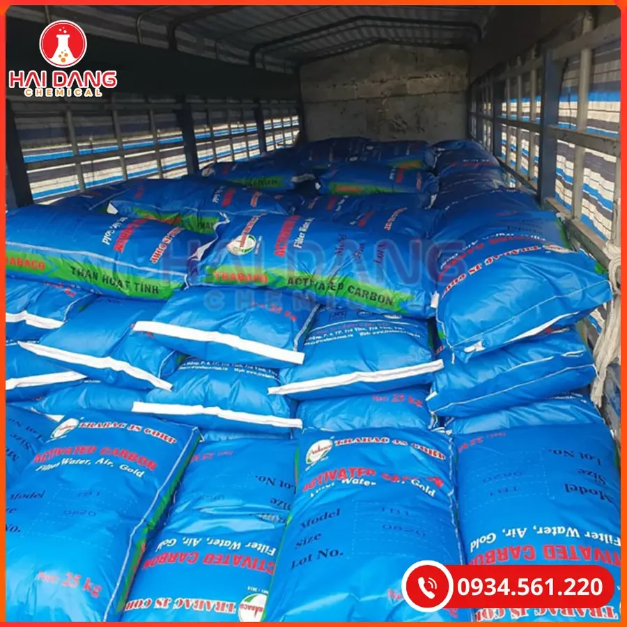 Than hoạt tính TAK Việt Nam 25kg/bao Tại Quảng Ninh