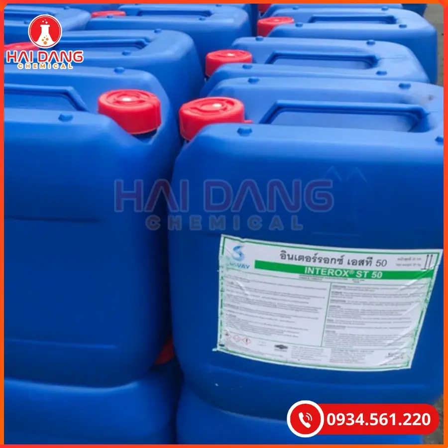 Oxy Già Hydrogen Peroxide H2O2 Thái Lan Tại Quảng Ninh