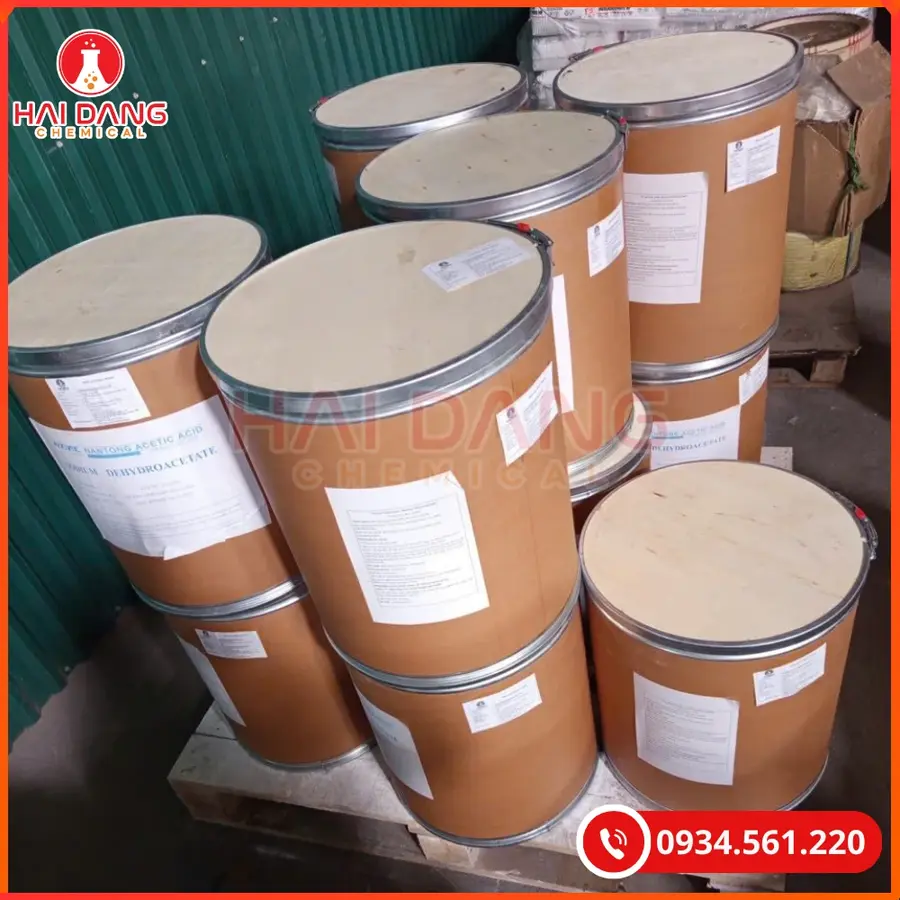 Sodium Dehydroacetate E266 25kg/thùng Trung Quốc Tại Quảng Ninh