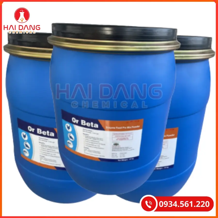 Enzyme Or-Beta 25kg/thùng Tại Quảng Ninh