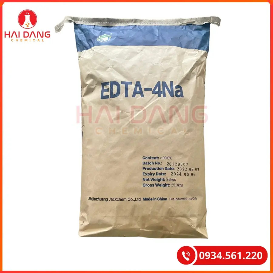 Edta 4Na 25kg/bao Trung Quốc Tại Quảng Ninh