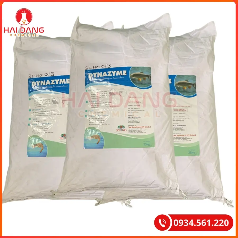 Enzyme Dynazyme 25kg/bao Tại Quảng Ninh