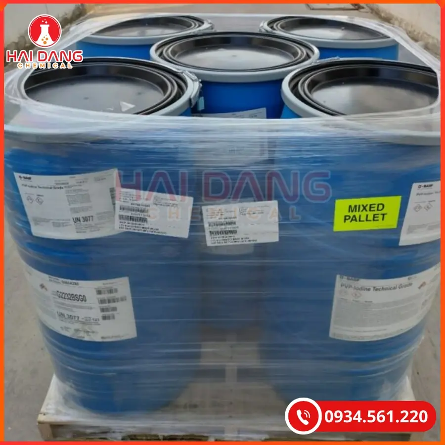 Pvp Iodine Technical Grade 70kg/thùng Tại Quảng Ninh