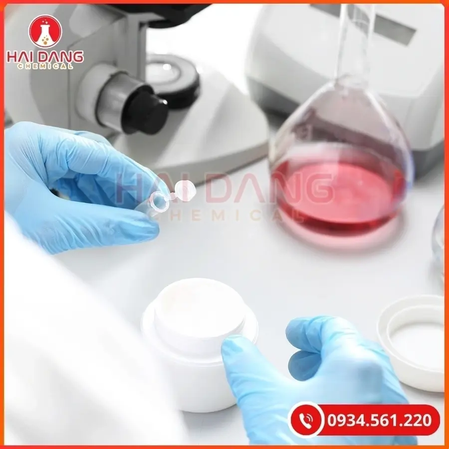 Sodium Acetate anhydrous CH3COONa Ghtech 500g Tại Quảng Ninh