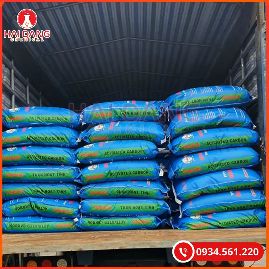 Than hoạt tính TB6 Việt Nam 25kg/bao Tại Quảng Ninh