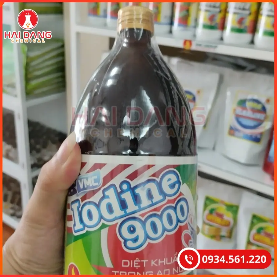 Iodine 9000 Vmc 1lit/chai Tại Quảng Ninh